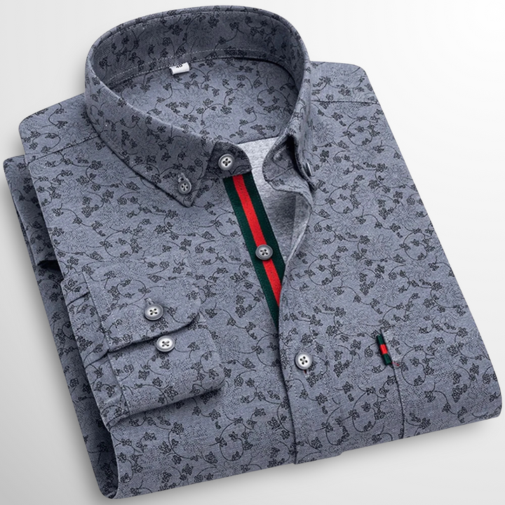 Mercer Floral Cotton Dress Shirt