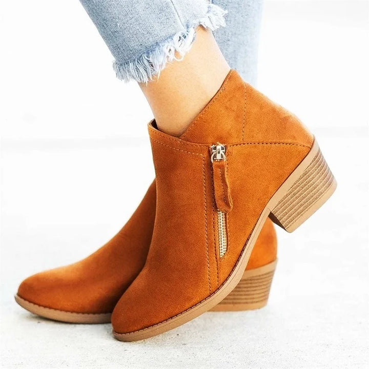 Elena Suede-Feel Bootie