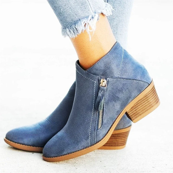 Elena Suede-Feel Bootie