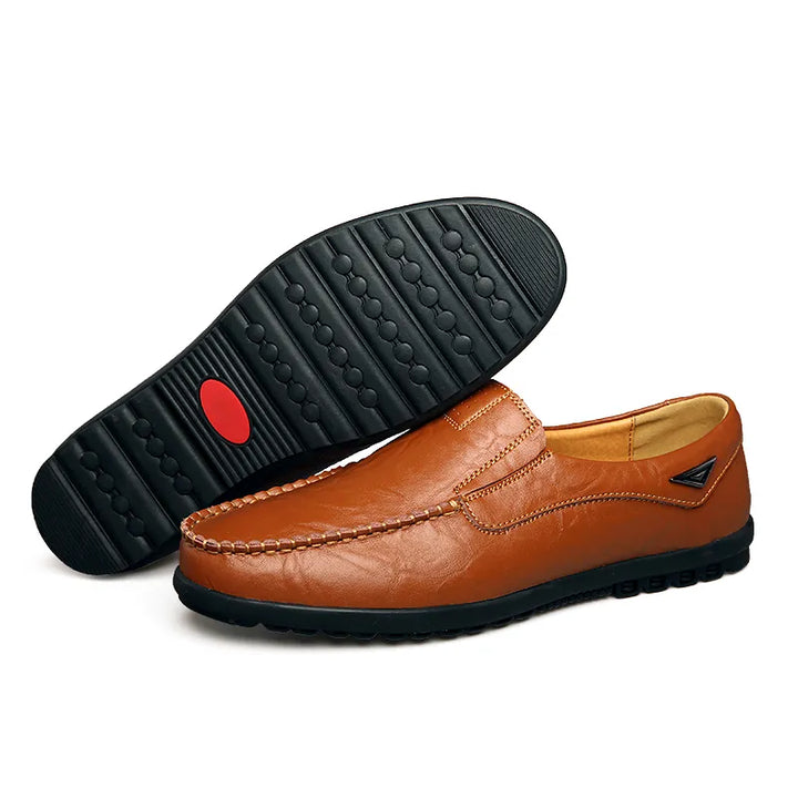 Viccaro Genuine Leather Slip-On Shoe