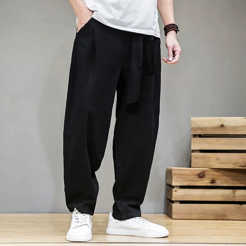 Keiryona Cotton-Linen Pants