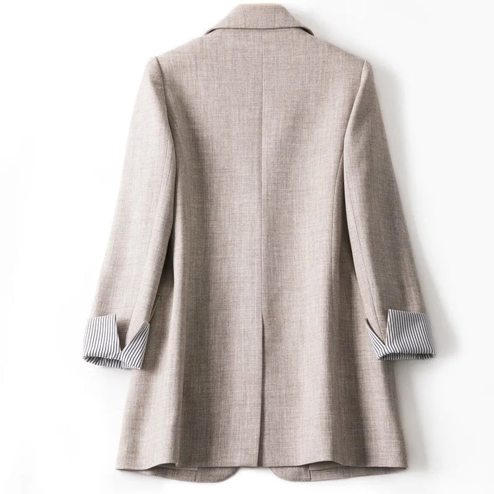 Angela Rolled Sleeve Blazer
