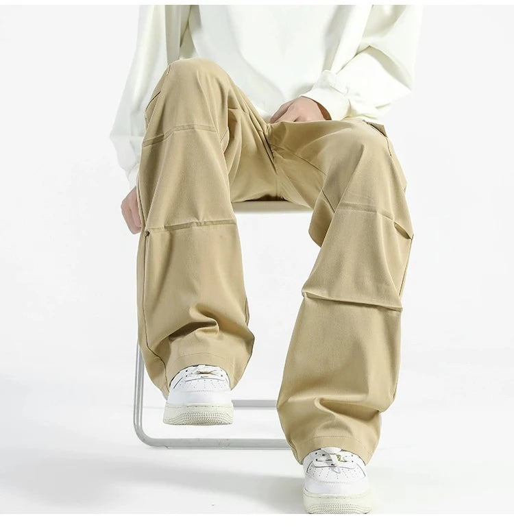 Aubrey Wide-Leg Cargo Pants
