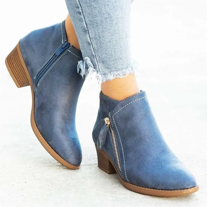 Elena Suede-Feel Bootie