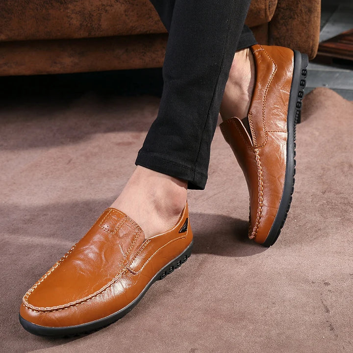 Viccaro Genuine Leather Slip-On Shoe