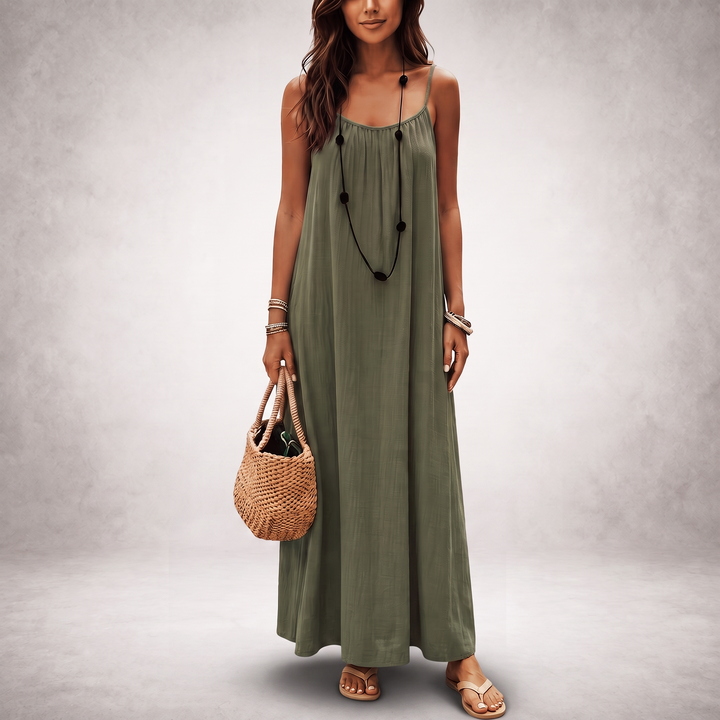 Savannah Open Back Cami Sundress