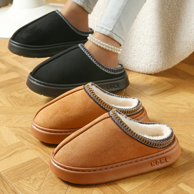 Home Comfort Fur Slippers