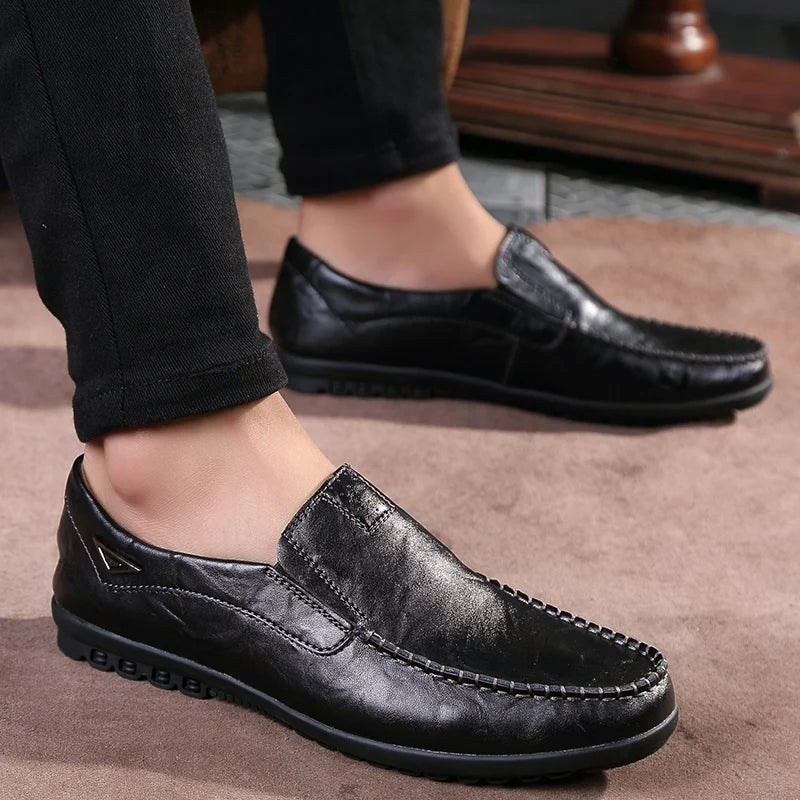 Viccaro Genuine Leather Slip-On Shoe