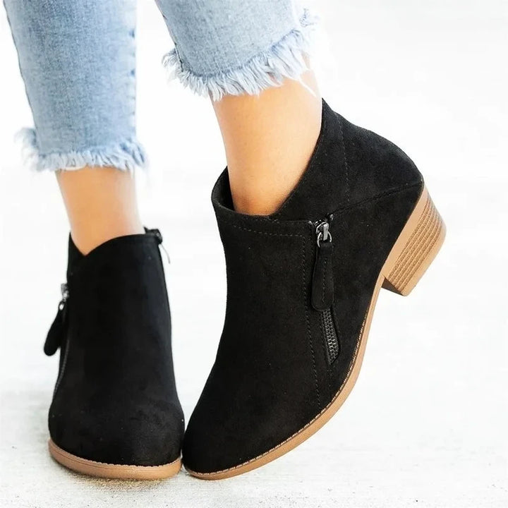 Elena Suede-Feel Bootie