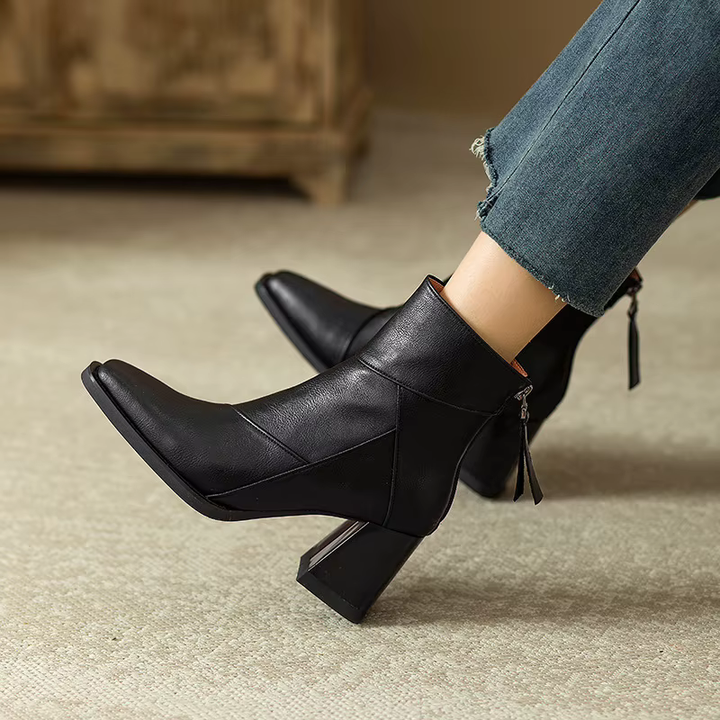 Sloane Square-Toe Ankle Boots