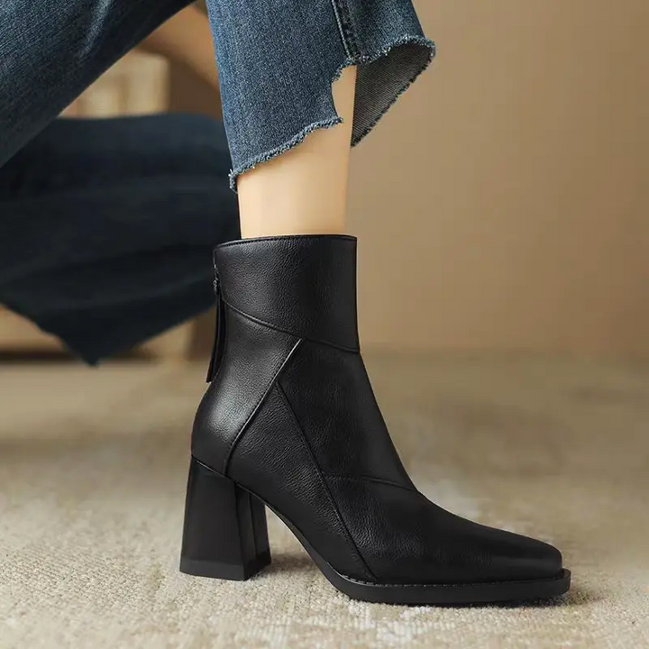 Sloane Square-Toe Ankle Boots