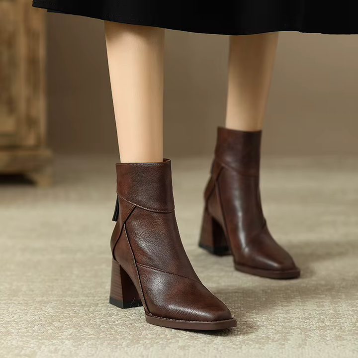 Sloane Square-Toe Ankle Boots