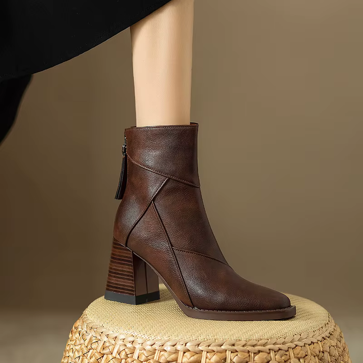 Sloane Square-Toe Ankle Boots
