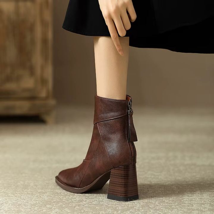 Sloane Square-Toe Ankle Boots