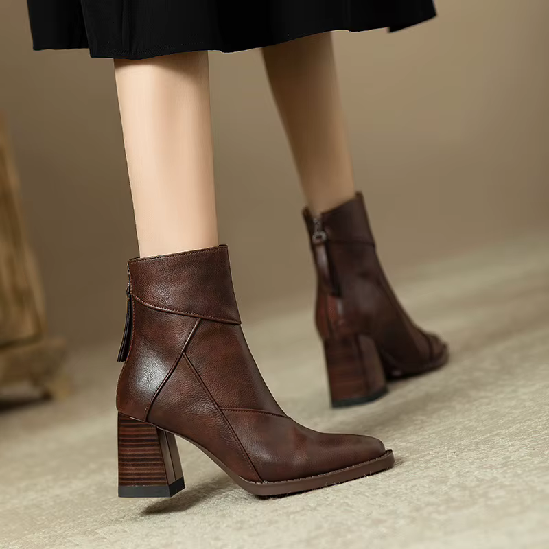 Sloane Square-Toe Ankle Boots
