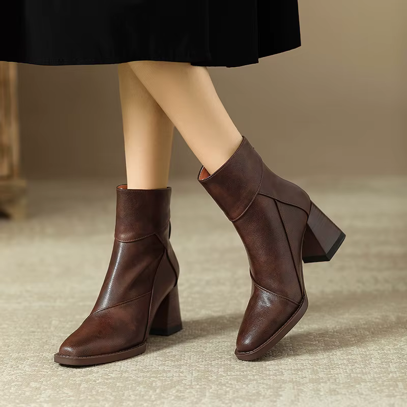 Sloane Square-Toe Ankle Boots