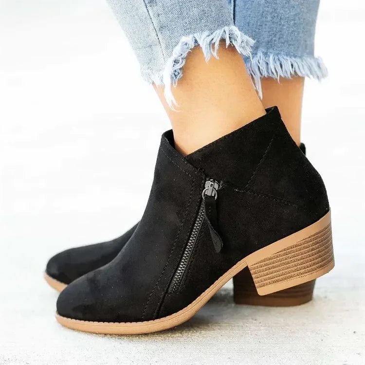 Elena Suede-Feel Bootie