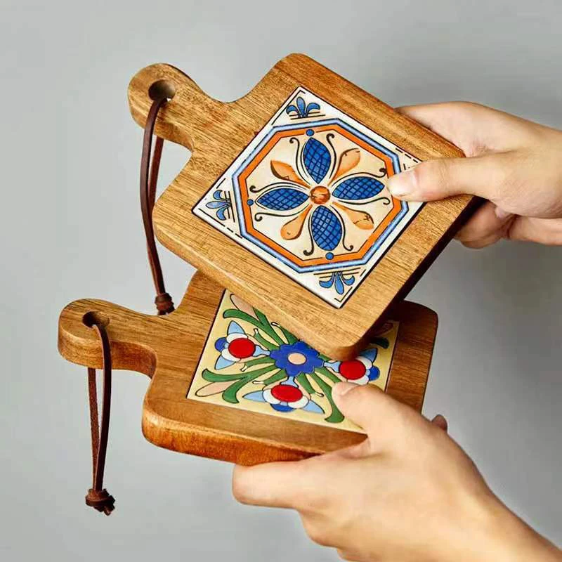Amanda Ceramic-Inlay Trivets