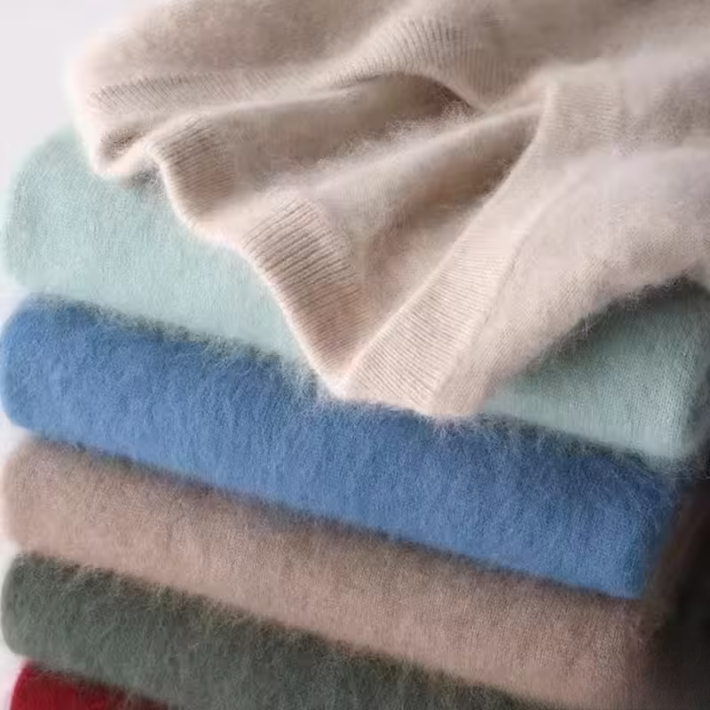Elio Cashmere V-Neck Sweater