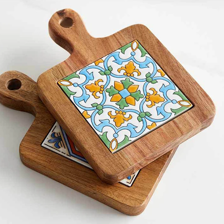 Amanda Ceramic-Inlay Trivets