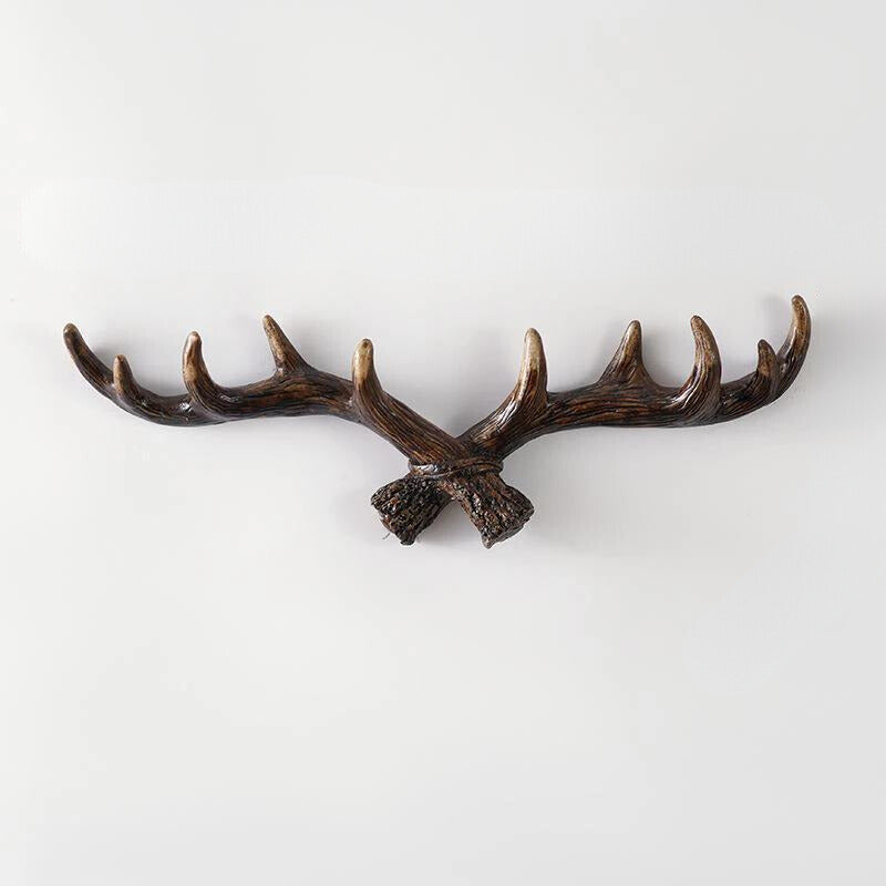 Deer Antler Wall Mount Rack