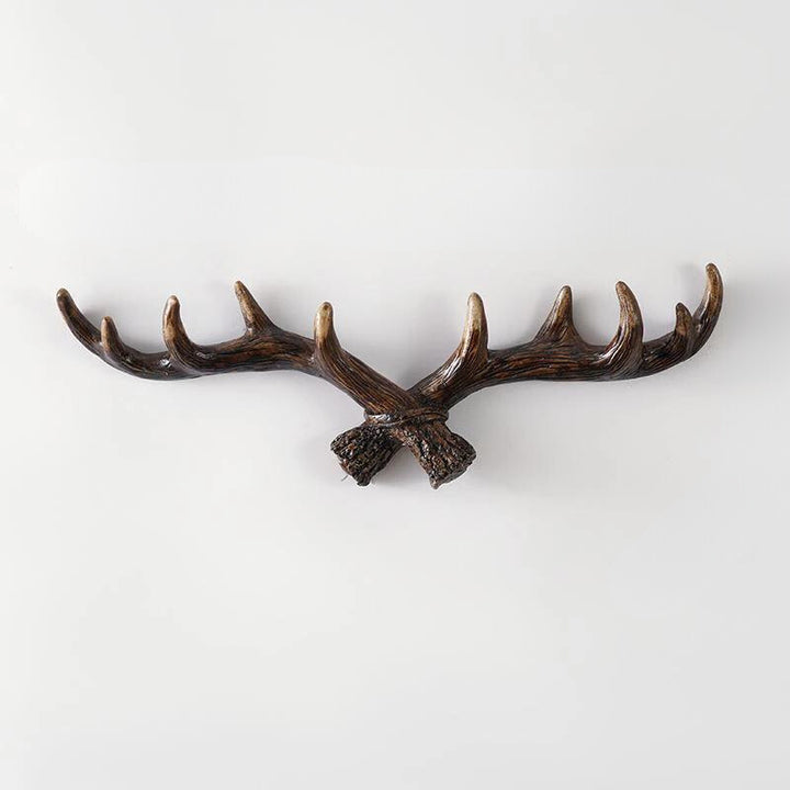 Deer Antler Wall Mount Rack