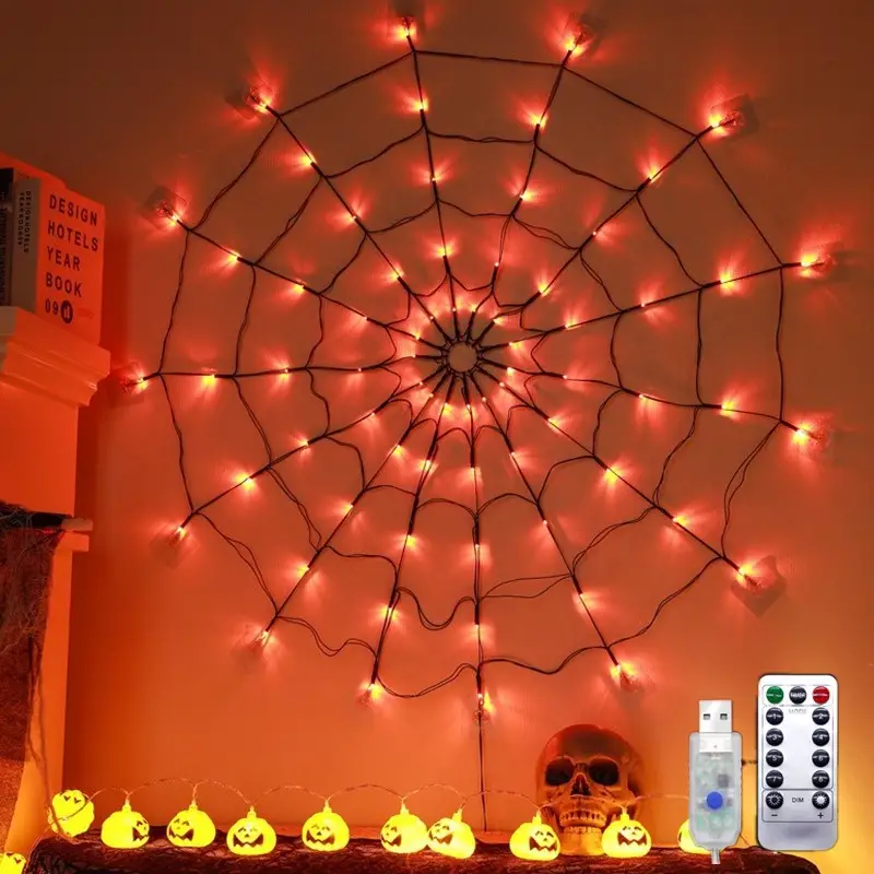 Led Rope Spider Web Arachnid Luminance - LED Spider Web – Dalebury