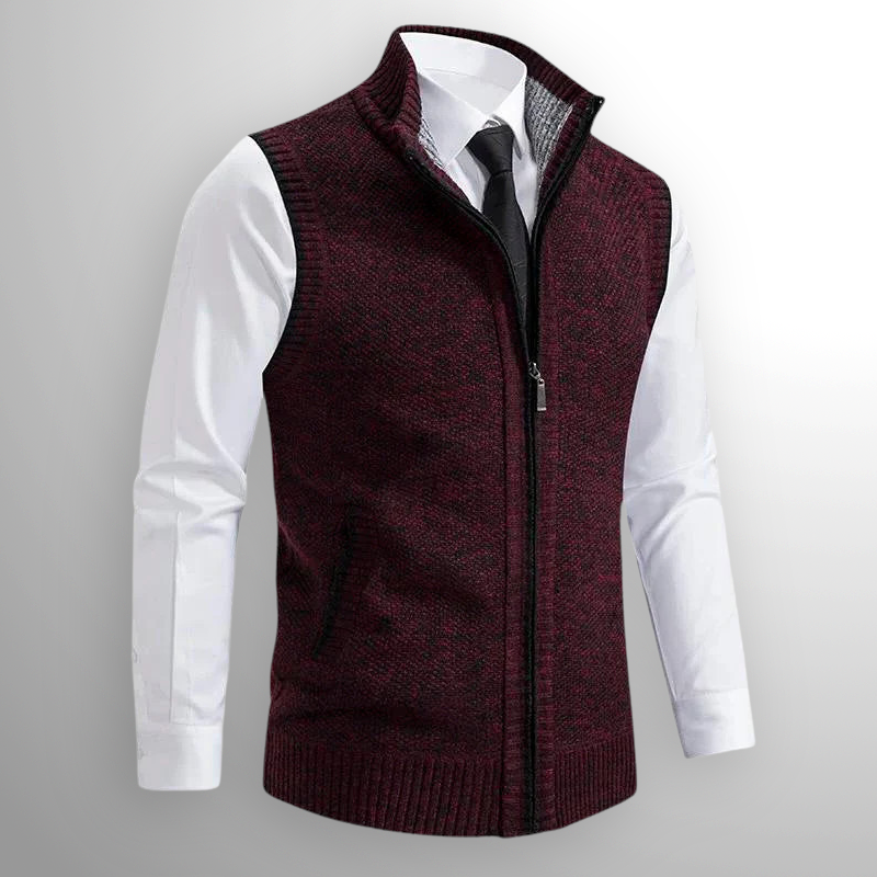 Harrison Full-Zip Sweater Vest – Dalebury Harrison Full-Zip Sweater Vest – Dalebury